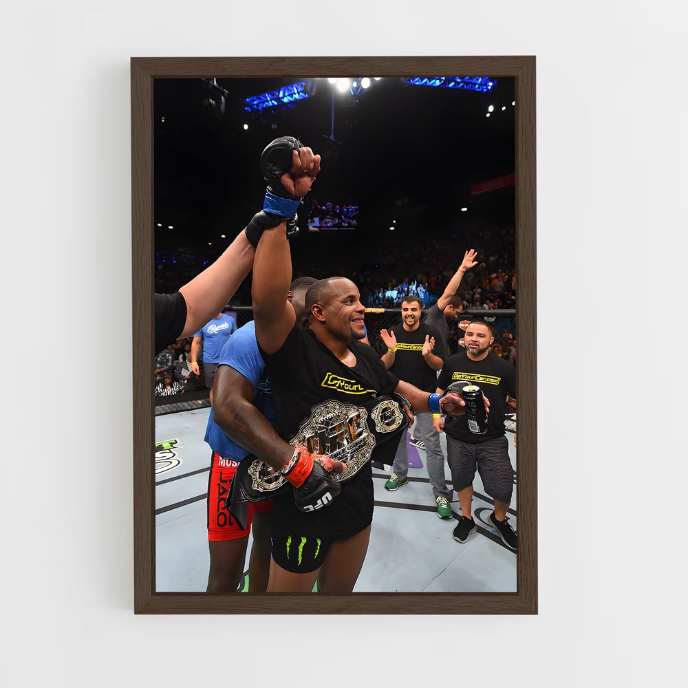 Poster Daniel de cormier – affiche MMA (vue 5)